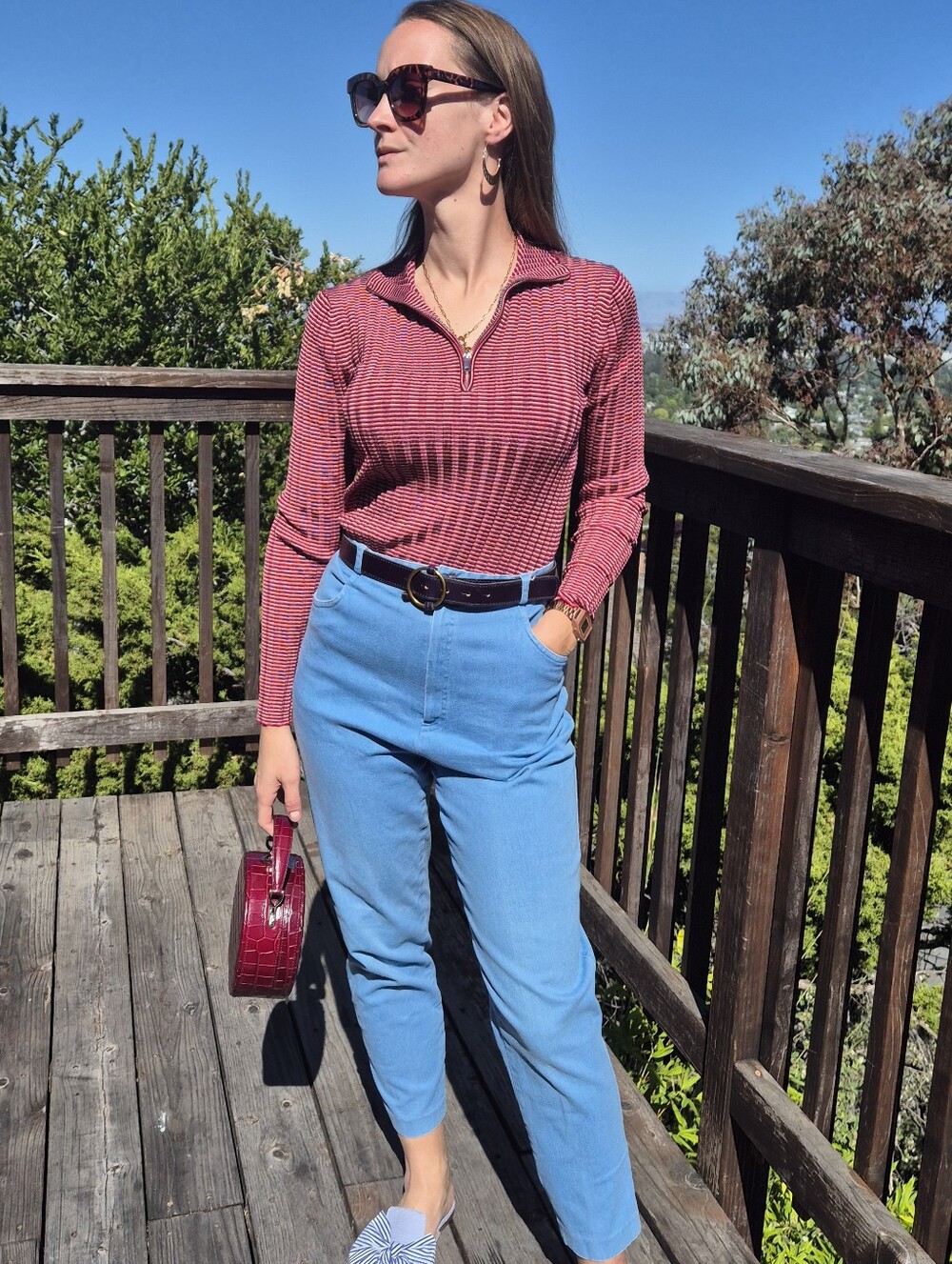 Vintage Joan Walters high-rise pants 🇺🇸